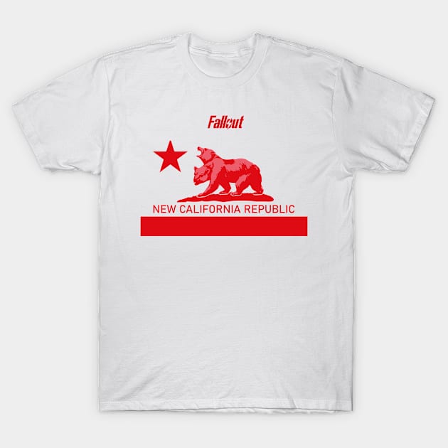 FALLOUT: NEW CALIFORNIA REPUBLIC T-Shirt by FunGangStore